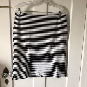 Garnet Hill striped skirt